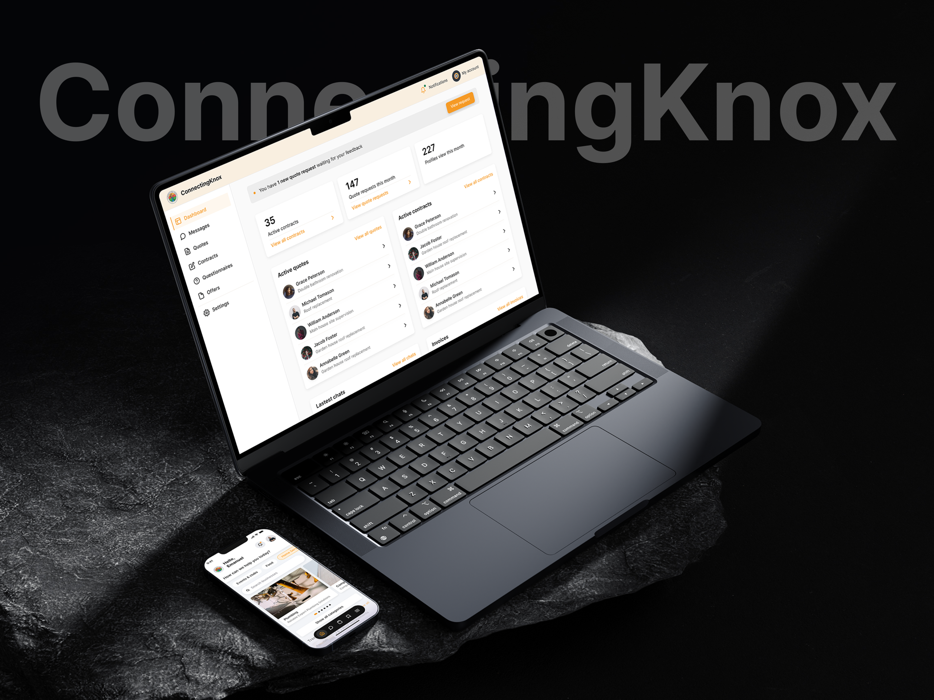 ConnectingKnox - Social Networking & Business App